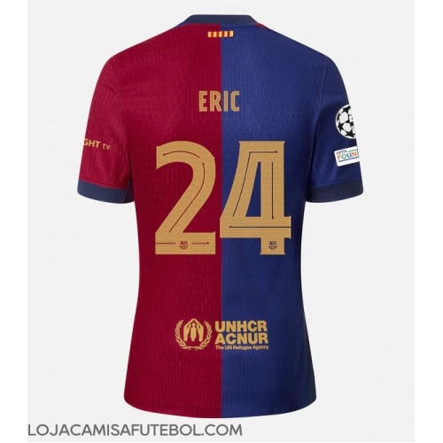 Camisa de Futebol Barcelona Eric Garcia #24 Equipamento Principal 2024-25 Manga Curta